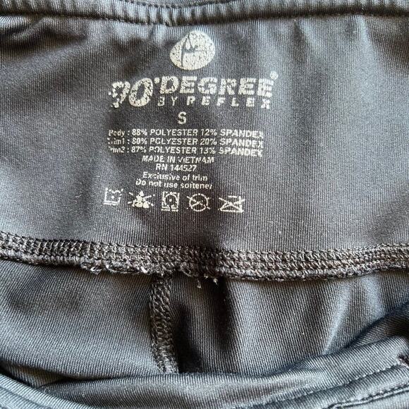 90 Degree by Reflex leggings, women's size S black - Picture 7 of 7